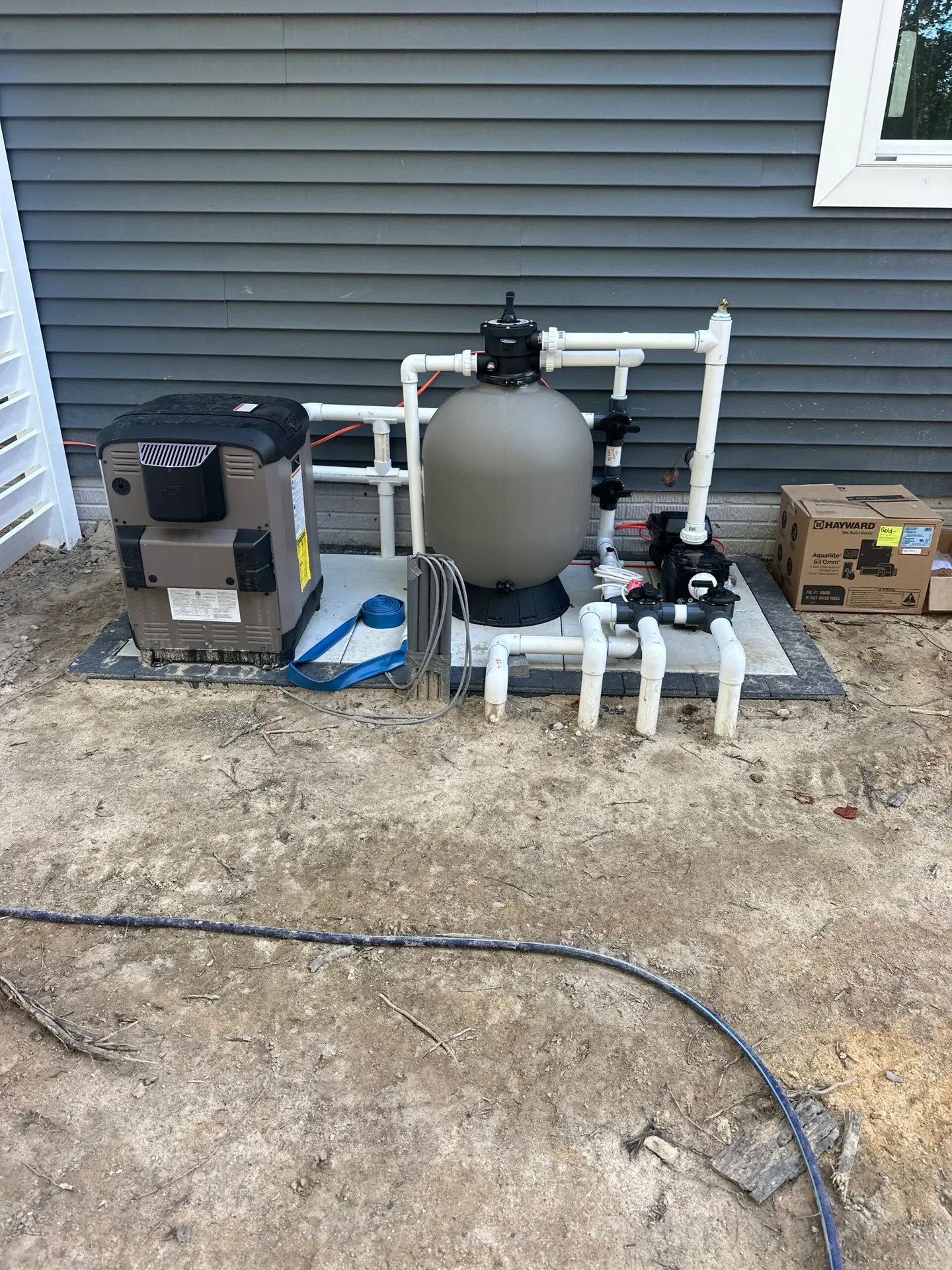 Pool Equipment Set Hayward